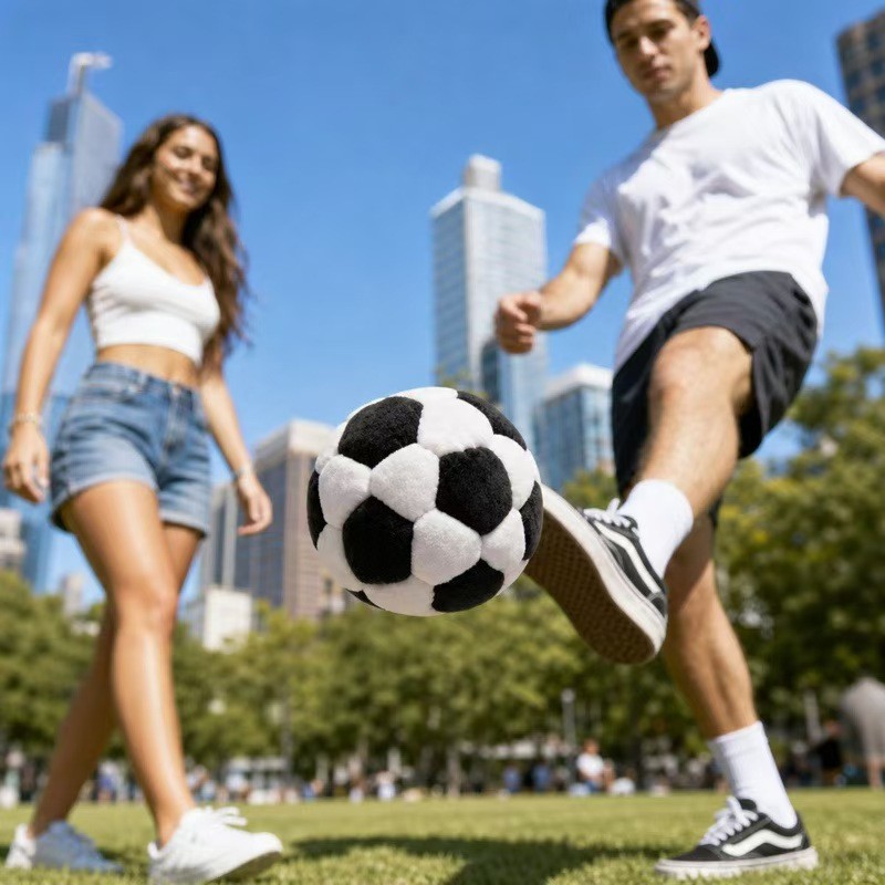 Kids Outdoor Dome - 2026 Çocuklar için Peluş Futbol Oyuncakları,