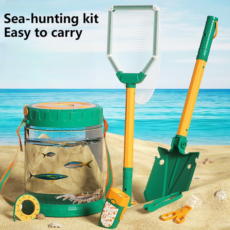 Kids Outdoor Explorer Set - Deniz seti çocuk oyuncakları yakalamak plaj