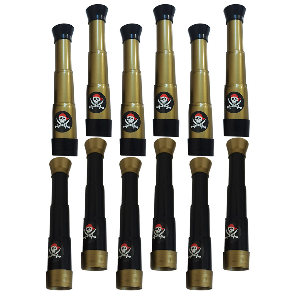 Kids Outdoor Explorer Set - 12 Parça Çocuk Korsan Teleskop Seti,