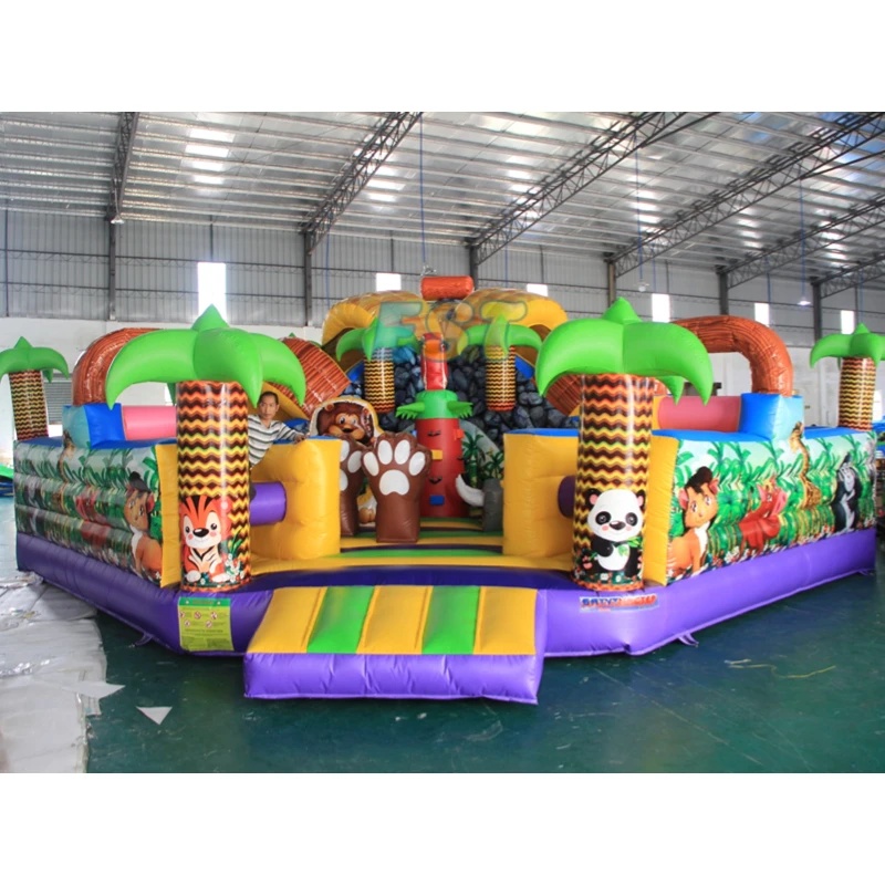 Kids Outdoor Zoo - Toptan Çocuk Dev Engel Kalesi PVC