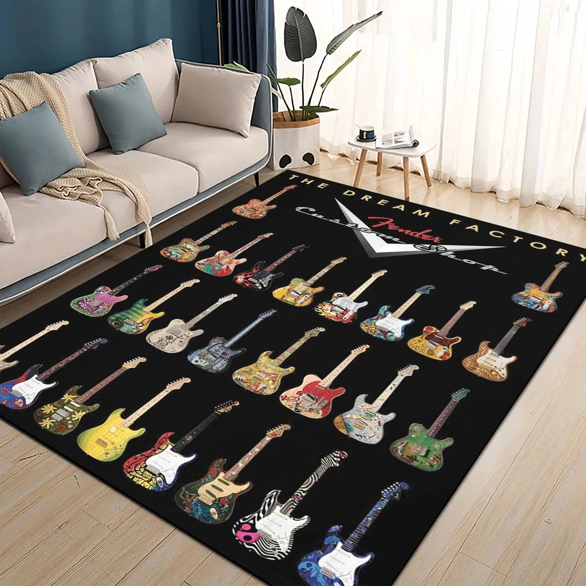 Kids Outdoor Instruments - 3D Retro Çamurluk logosu Gitar Aletleri