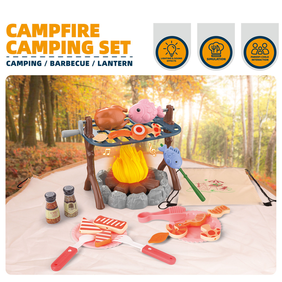 Kids Outdoor Explorer Set - Çocuk Kamp Çadırı Seti Bebek Oyun
