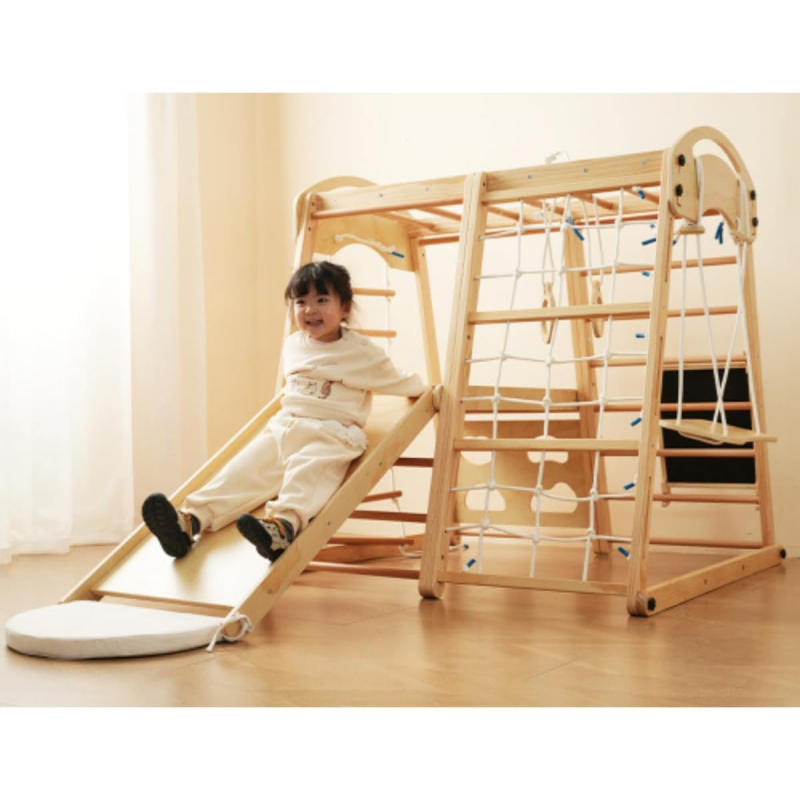 Ahşap Kapalı Kaydırak Kapalı O - Kids Outdoor Climbing Frame incelemesi ve fiyatı