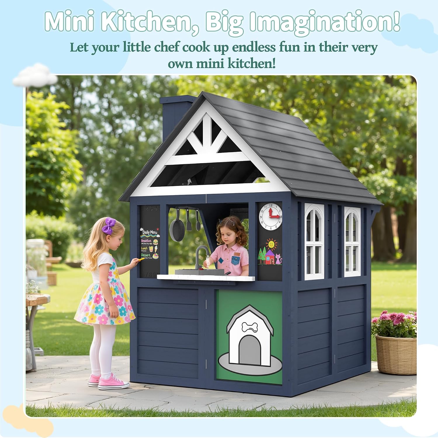 Açık Hava Çocuk Oyun Evi, Mode - Kids Outdoor House With Kitchen incelemesi ve fiyatı