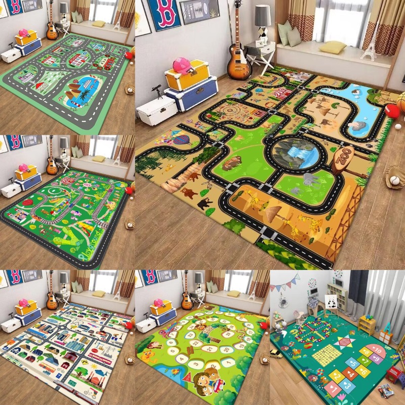 Çocuklar Trafik Oyun Matı Yol  - Kids Outdoor Zoo incelemesi ve fiyatı