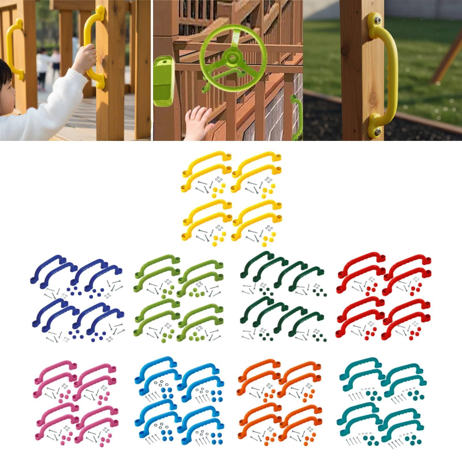8 Parça Tırmanma Kulp Seti Açı - Kids Outdoor Climbing Frame incelemesi ve fiyatı