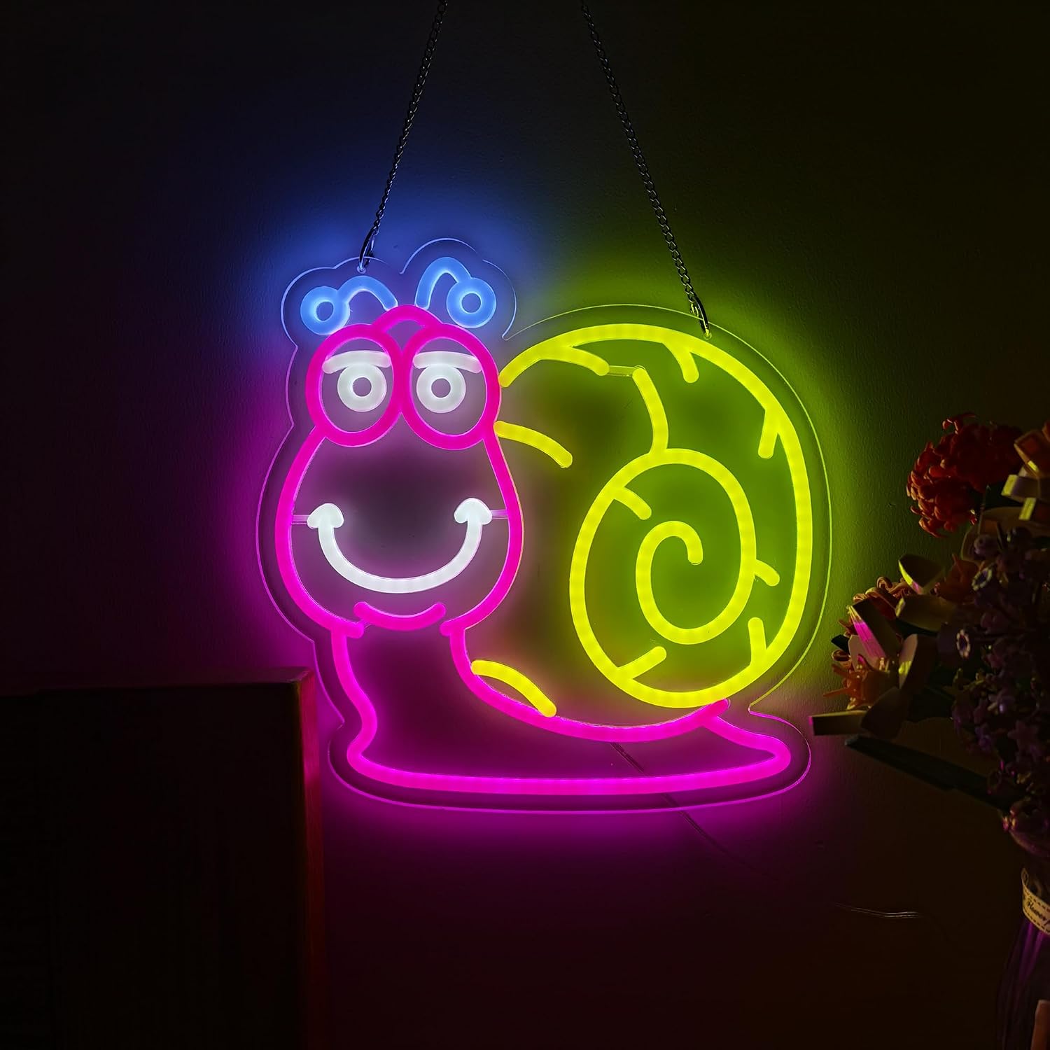 Salyangoz Neon Tabela Karikatü - Kids Outdoor Zoo incelemesi ve fiyatı