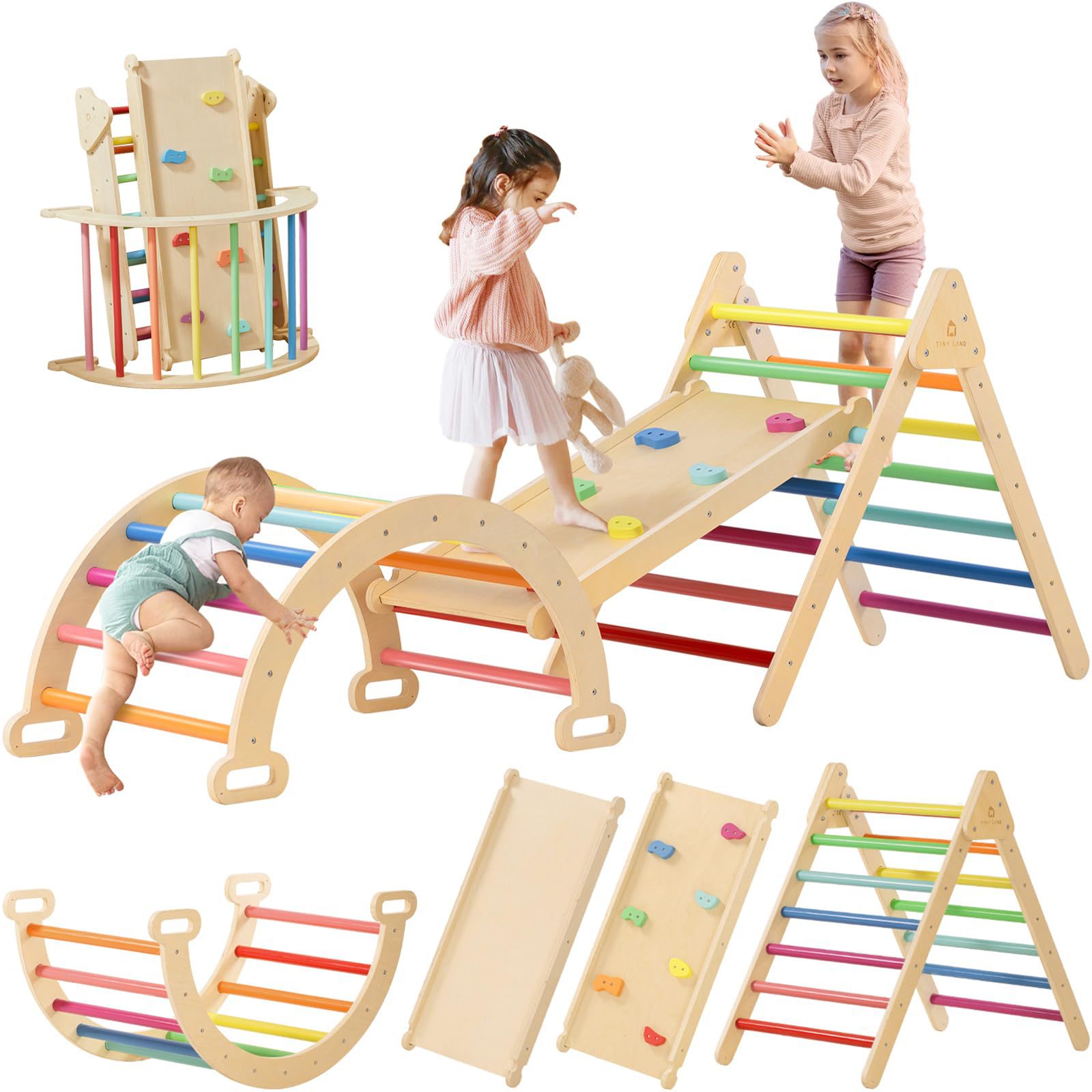Çocuklar için Çok Yönlü Ahşap  - Kids Outdoor Climbing Frame incelemesi ve fiyatı